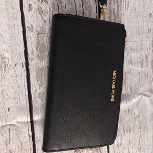 Michael Kors Black wristlet